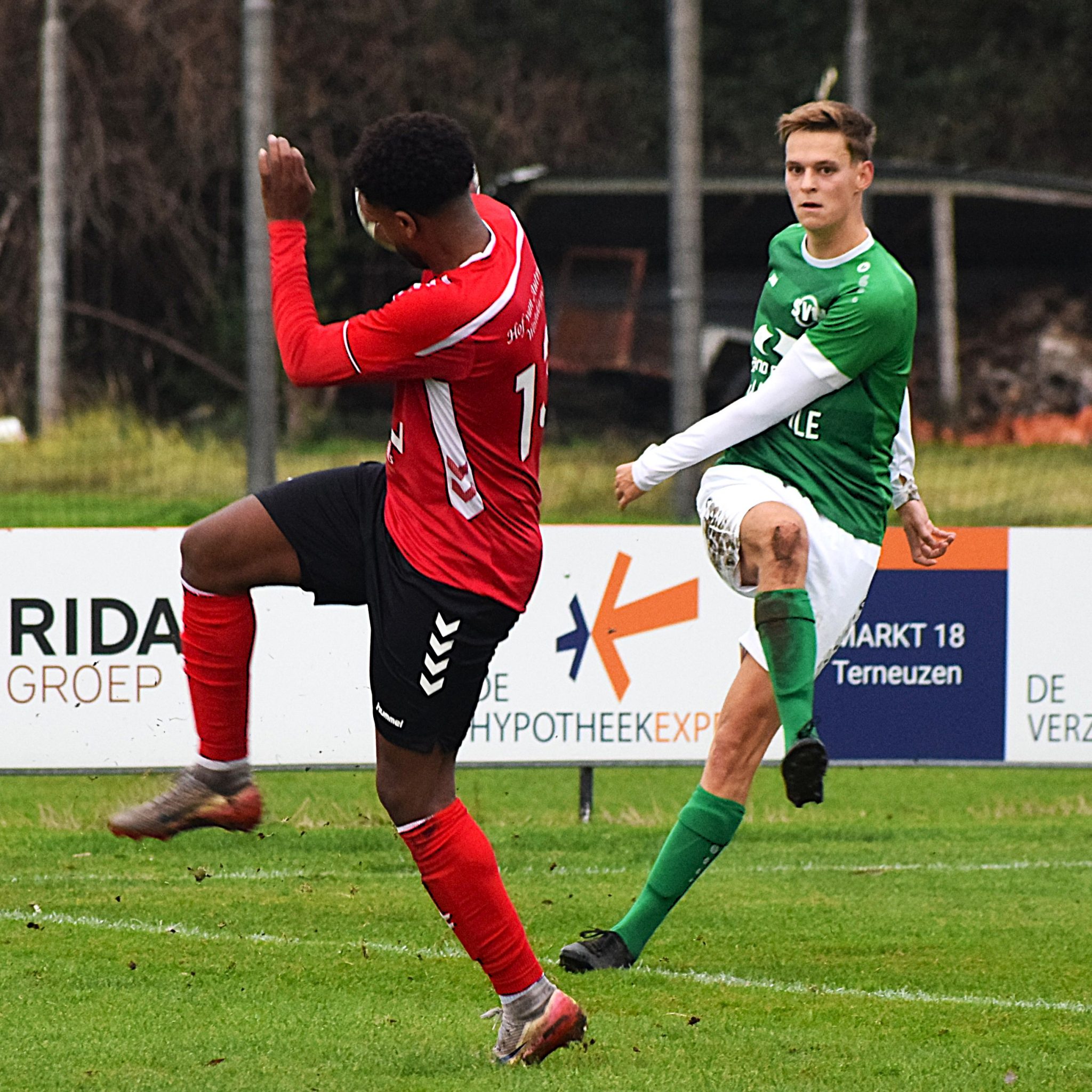 Weer 3 punten in winderig Westkappel