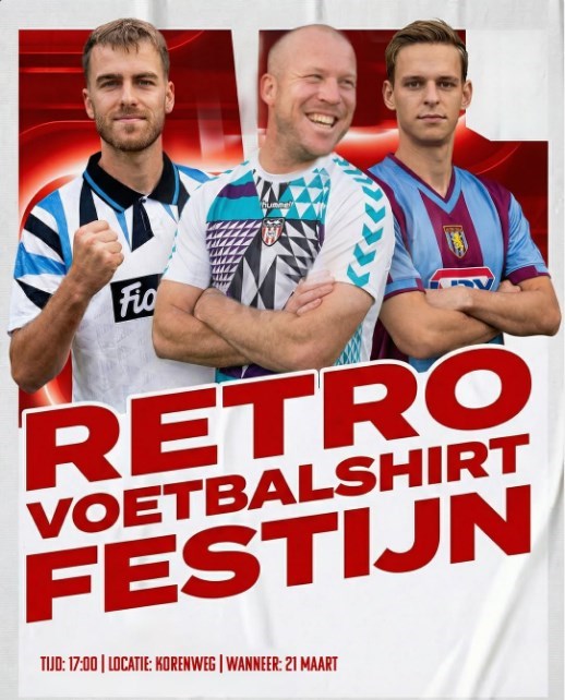 Retro Voetbalshirt Festijn